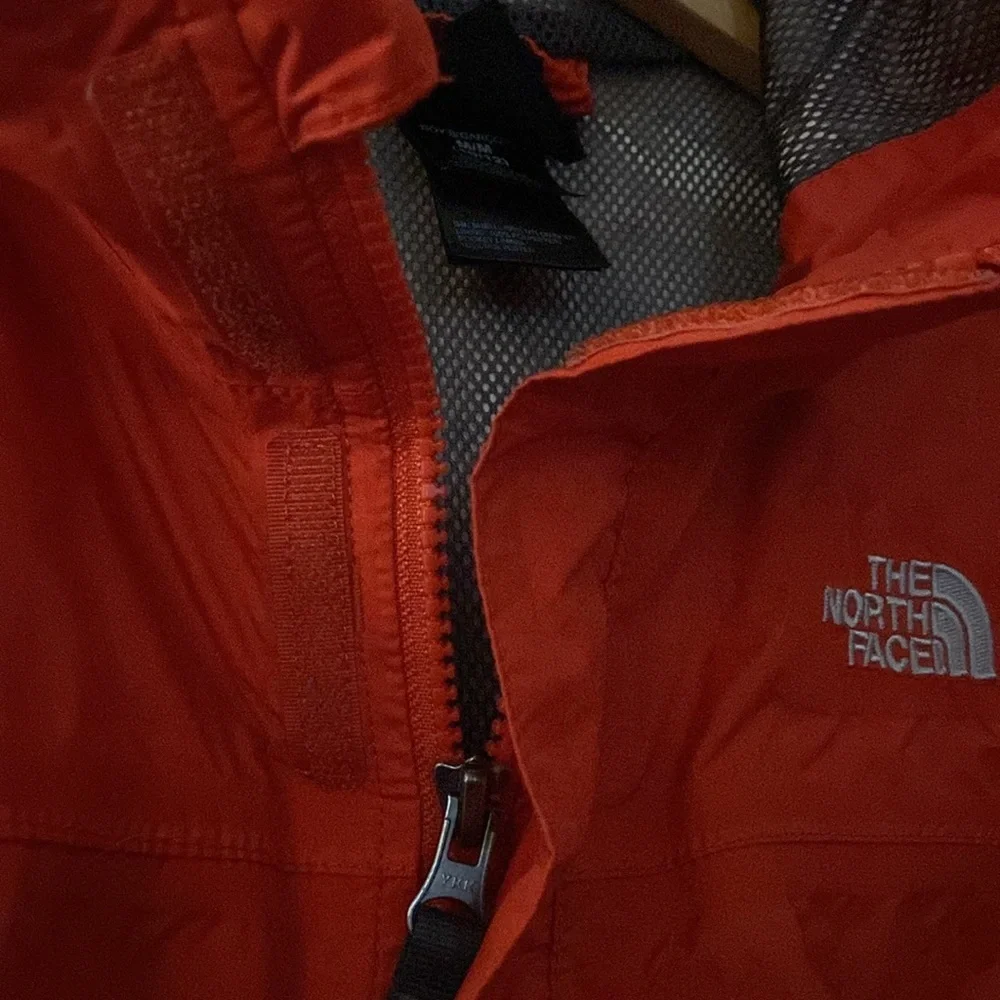 The North Face Orange Zip Up Jacket Boys Size 10 to 12